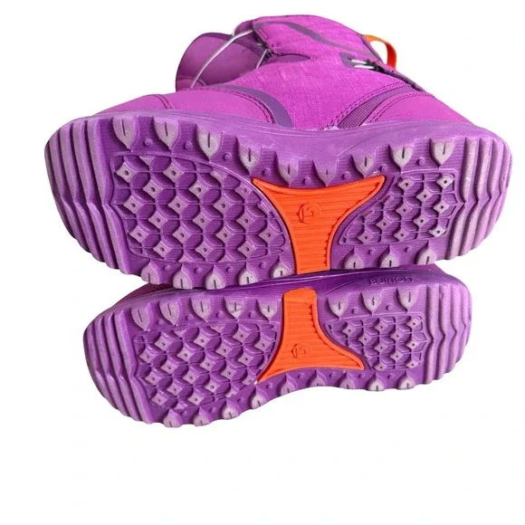 Burton Limelight BOA Imprint 2 Snowboard Boots Purple Women Size 7 - Picture 7 of 10